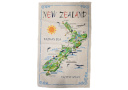 Tea Towel - New Zealand Map