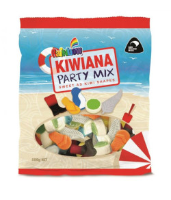 Rainbow Kiwiana Party Mix (500g)