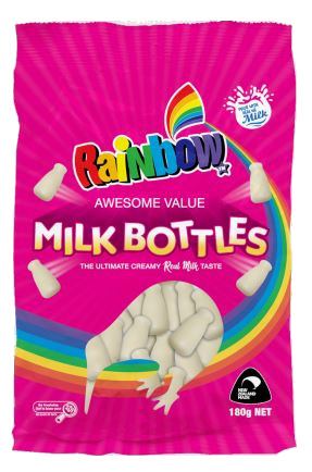 Rainbow Milk Bottles (180g)