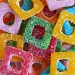 Rainbow Sour Squares (1kg)