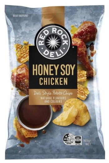 Red Rock Deli Honey Soy Chicken Larger Bag (165g)