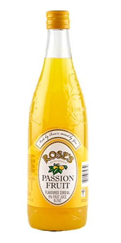 Roses Passion Fruit Cordial (750ml)