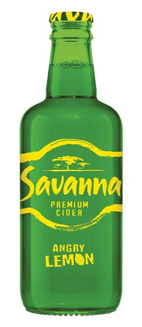 Savanna Cider Angry Lemon (330ml Bottle)