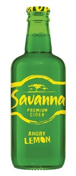 Savanna Cider Angry Lemon (330ml Bottle)