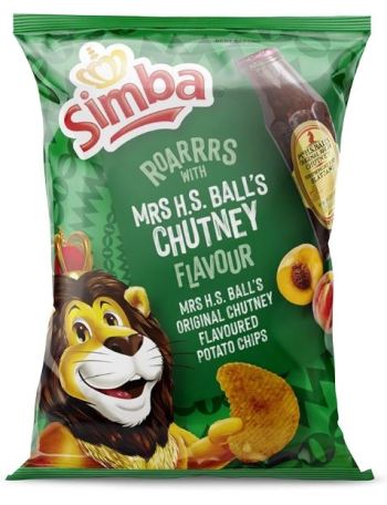 Simba Mrs Balls Chutney Chips (125g)
