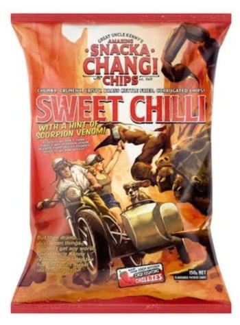 SnackaChangi Chips - Sweet Chilli (150g)