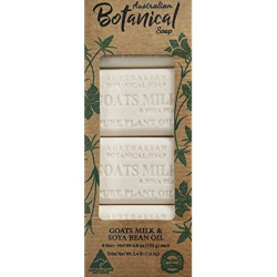 Australian Botanical Soap - Goats Milk & Soybean Oil (8 x 193g)