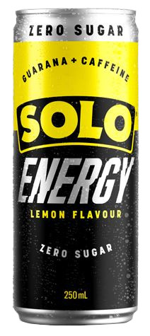 Solo Energy Drink - Lemon (500ml)
