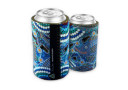 Stubby Holder Aboriginal Art - Ocean