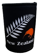 Stubby Holder New Zealand Fern & Kiwi