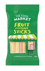 The Candy Market Fruit Sticks (200g)