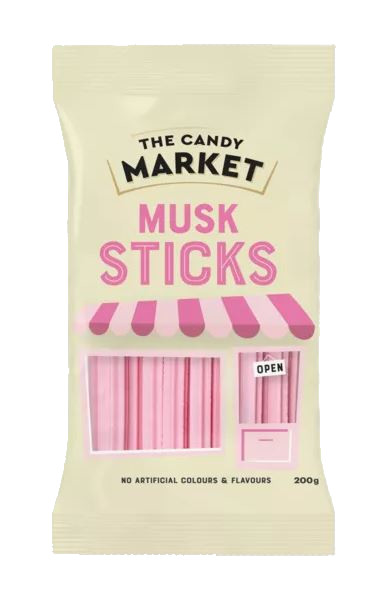 The Candy Market Musk Sticks (200g)
