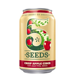 Tooheys 5 Seeds Crisp Apple Cider (10 x 330ml Cans)