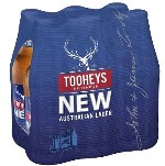 Tooheys New (6 x 375ml bottles)