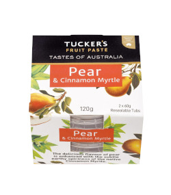 Tastes of Australia Pear & Cinnamon Myrtle Fruit Paste (120g)