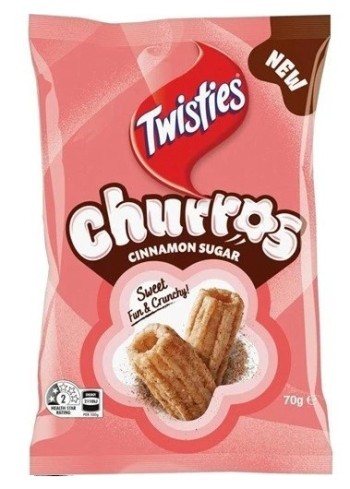 Twisties Churros Cinnamon Sugar (80g)