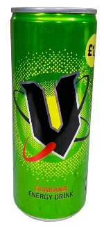 V Guarana Energy Drink (250ml)