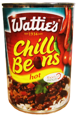 Watties Chilli Beans - Hot (420g)