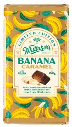 Whittakers Banana Caramel Block (250g)
