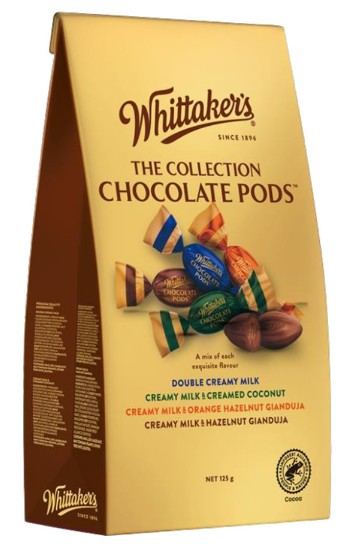 Whittakers Chocolate Pods: The Collection (125g)