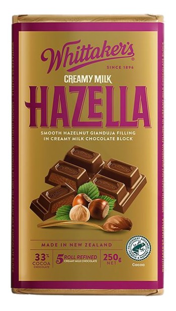 Whittakers Creamy Milk Hazella (250g)