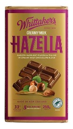 Whittakers Creamy Milk Hazella (250g)