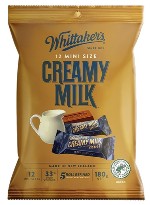Whittakers 12 Mini Slabs - Creamy Milk (180g)