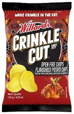 Willards Crinkle Cut - Open Fire Chops (120g)