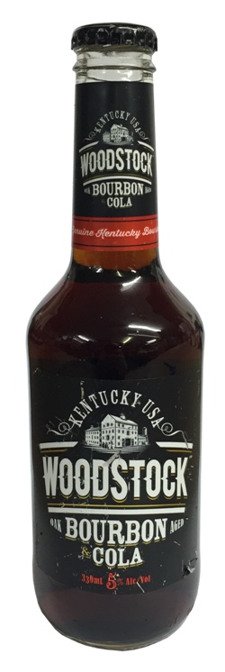 Woodstock Bourbon & Cola (330ml bottle)