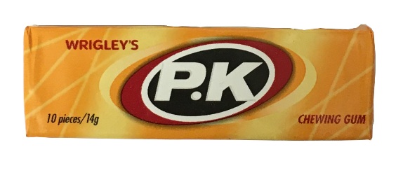 Wrigleys PK Chewing Gum Orange - Peppermint Flavour